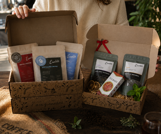 Confezioni regalo di caffè personalizzate per aziende, tostate a Cagliari