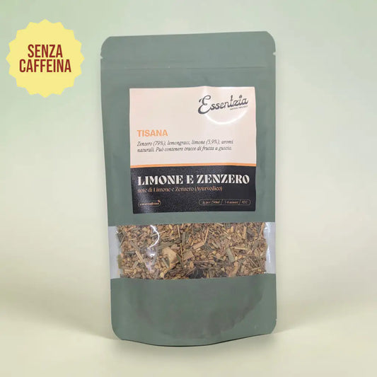 Ayurvedic Lemon & Ginger Herbal Tea